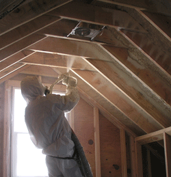 Thornton CO attic spray foam insulation