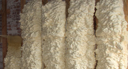open-cell spray foam for Thornton applications